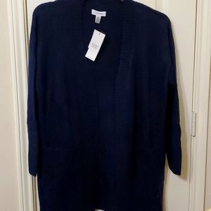 NWT Calvin Klein open Cardigan Size M CK brand